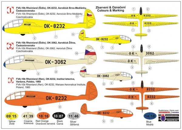 Kovozavody Prostejov KPM0154 FVA-10b Rheiland (Šídlo) 1/72