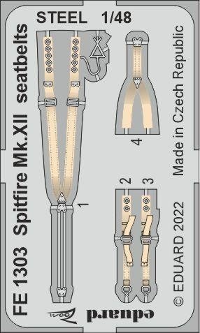 Eduard BIG49353 Spitfire Mk. XII AIRFIX 1/48