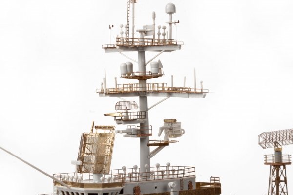Eduard 53301 USS Nimitz CVN-68 part 7 Trumpeter 1/350