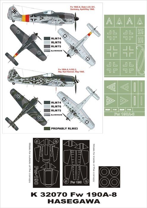 Montex K32070 Fw 190A-8 1/32