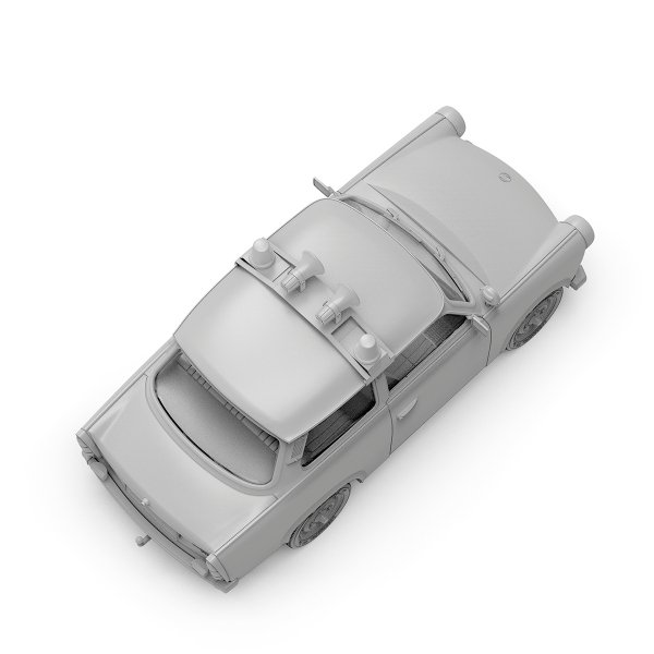 AK Interactive AK35032 Trabi 601 S (photo-etched fret) (vinyl tires) (decals) 1/35