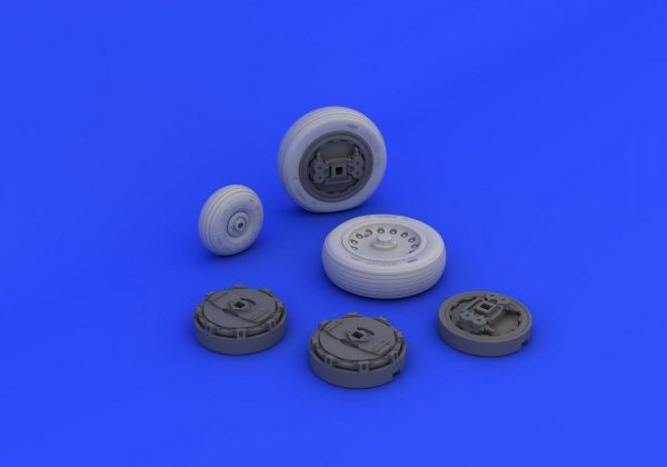 Eduard 632076 Mirage IIIc wheels ITALERI 1/32