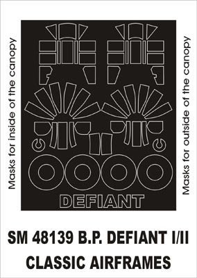 Montex SM48139 BP Defiant I/II CLASSIC AIRFRAMES