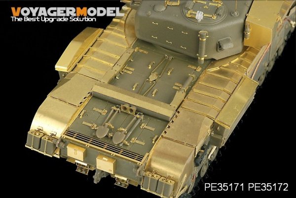 Voyager Model PE35172 WWII British Churchill Mk.III Infantry Tank Fenders for AFV CLUB 35153 1/35