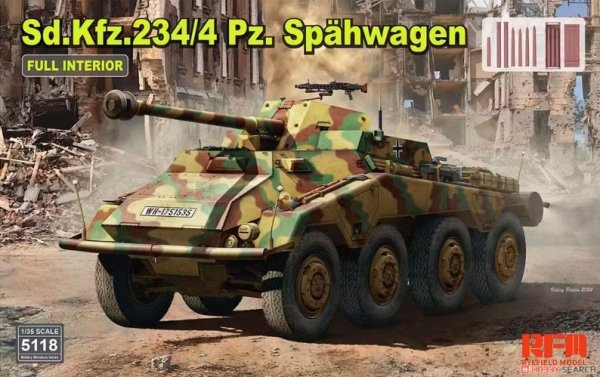 Voyager Model PE351302 WWII German Sd.Kfz 234 storage box late version For RFM 5110 1/35