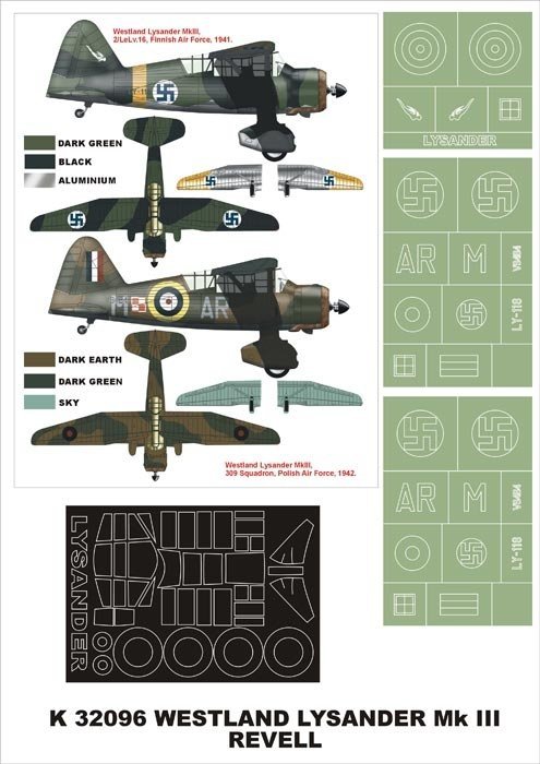 Montex K32096 Lysander III 1/32