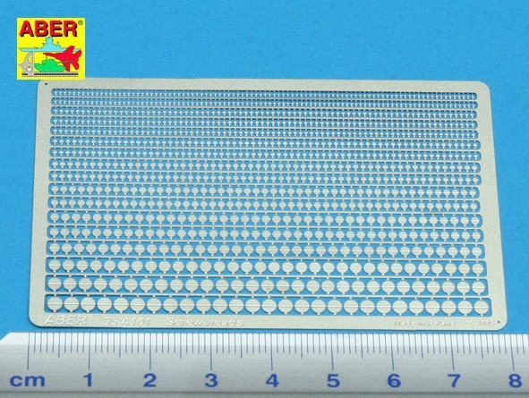 Aber 35A101 Screw heads (1:35)