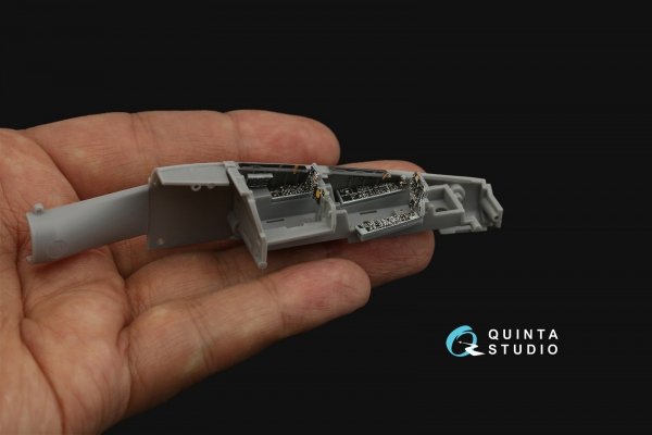 Quinta Studio QD72082 F-4J Early 3D-Printed &amp; coloured Interior on decal paper (Fine Molds) 1/72