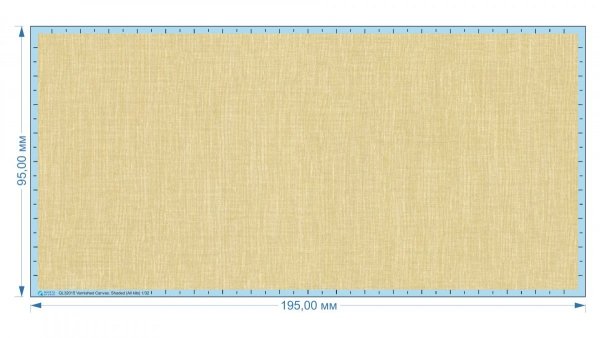 Quinta Studio QL32014 Varnished Canvas, regular 1/32