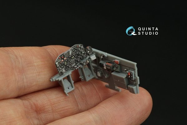 Quinta Studio QD48434 P-47D-25 Thunderbolt 3D-Printed coloured Interior on decal paper (Miniart) 1/48
