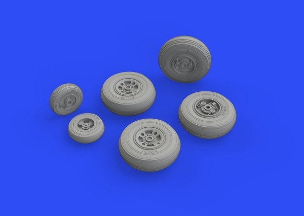 Eduard 672230 Shackleton MR.3 wheels 1/72 REVELL