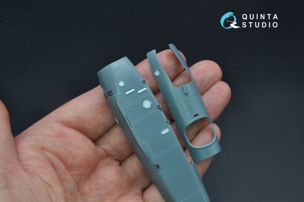 Quinta Studio QD48187 Albatros D.III OEFFAG 3D-Printed &amp; coloured Interior on decal paper (for Eduard kit) 1/48