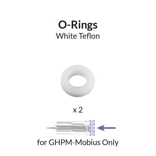 Gaahleri 41062 GHPM-Mobius White O-Rings for Premium Mobius