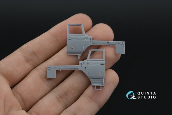 Quinta Studio QD72159 BM-21 Grad 3D-Printed coloured Interior on decal paper (Zvezda) 1/72