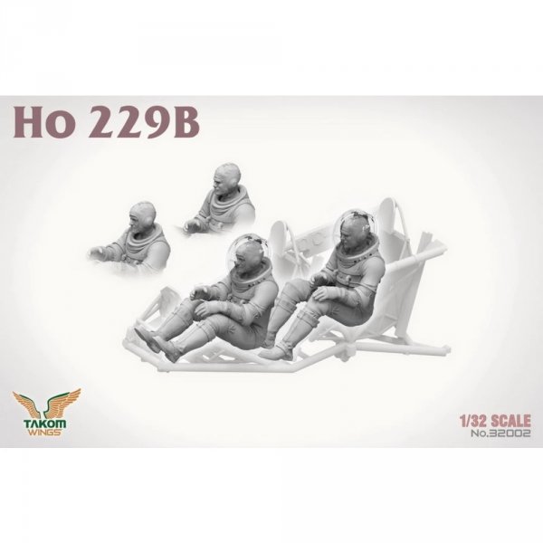 Takom 32001W Ho 229 Box - Ho 229A + Ho 229B + Ho 229 Pilot (Limited Edition) 1/32
