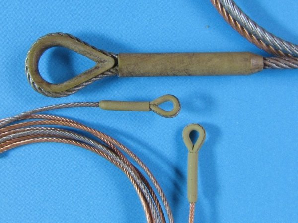 Eureka XXL ER-2502 Towing cable for Pz.Kpfw.VI Tiger Ausf.E Tank 1/25