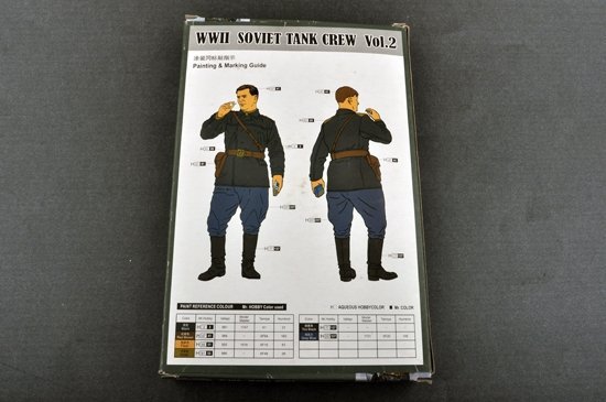 Trumpeter 00702 WWII SOVIET TANK CREW Vol.2  (1:16)
