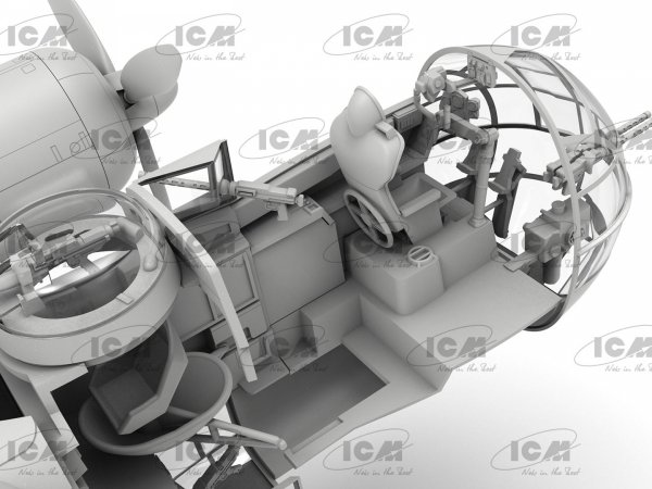 ICM 48273 Do 217K-1 WWII German bomber 1/48