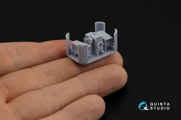 Quinta Studio QDS+48054 Tornado IDS German 3D-Printed &amp; coloured Interior on decal paper (Revell) (small version) (with 3D-printed resin parts) 1/48