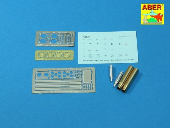Aber 16075B Pz.Kpfw. IV, Ausf.H Vol.16B - Ammo stowage rack type B for long rounds (1:16)