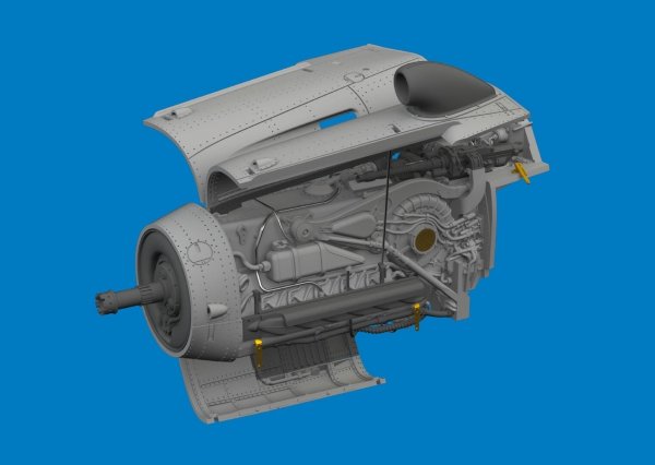 Eduard 672402 Bf 109G-10 Erla engine PRINT Eduard 1/72