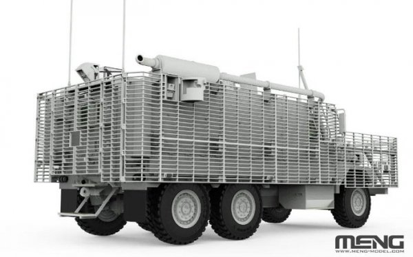 Meng Model SS-012 British Mastiff 2 6x6 Wheeled Protected Patrol Vehicle 1/35