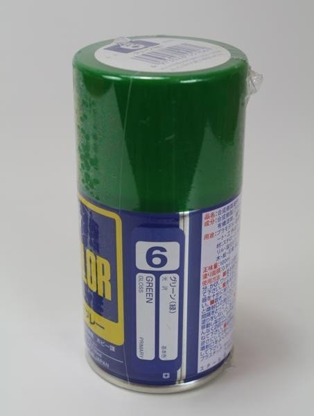 Mr.Hobby S-006 S006 Green - (Gloss) Spray