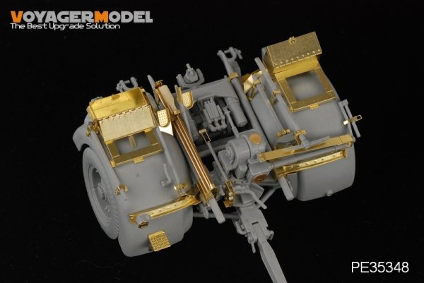 Voyager Model PE35348 WWII German PaK 43/3 L/71 mit Behelfslafette For DRAGON 6522 1/35