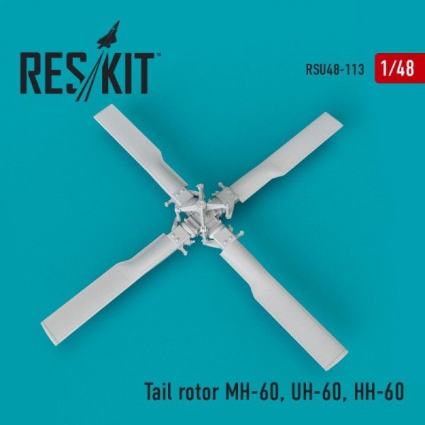 RESKIT RSU48-0113 Tail rotor MH-60, UH-60, HH-60 1/48