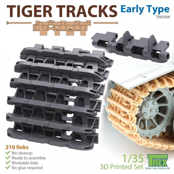 T-Rex Studio TR85008 Tiger Tracks Early Type 1/35
