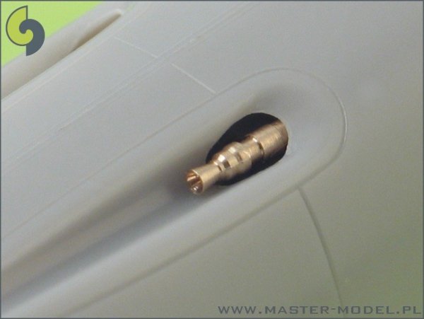 Master AM-48-010 Bf 109 F, G1 - G4 armament set (MG 17 tips) &amp; Pitot Tube (1:48)
