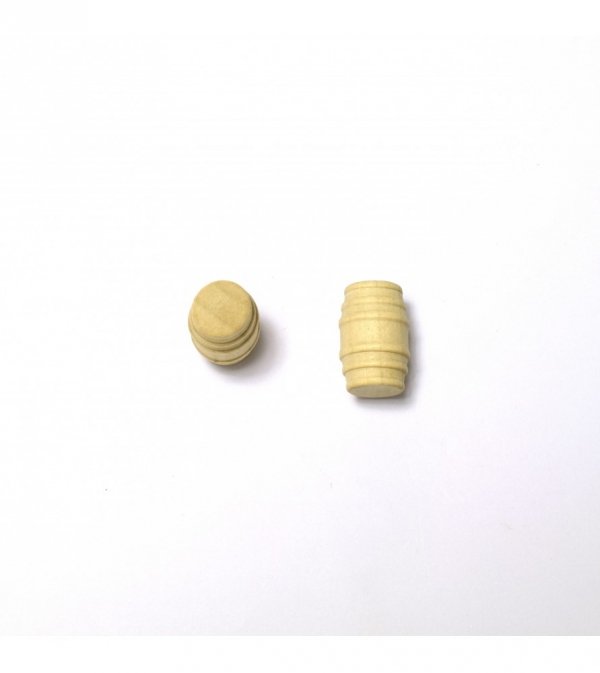 ARTESANIA LATINA 8566 Drewniana Beczka / wooden barrel 12 mm - 4 sztuki