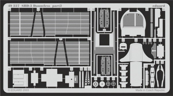 Eduard BIG4808 SBD-3 1/48 HASEGAWA