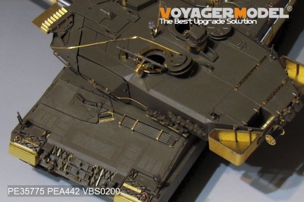 Voyager Model PE35775B Modern German Leopard 2A5 Basic ( Ver.B Gun barrel Include)(For TAMIYA 35242) 1/35