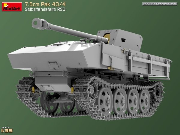 MiniArt 35483 7.5cm Pak 40/4. Selbstfahrlafette RSO 1/35