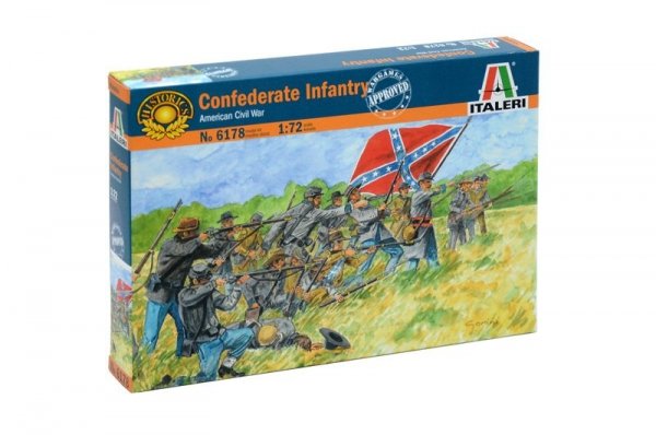 Italeri 6178 CONFEDERATE INFANTRY 1/72