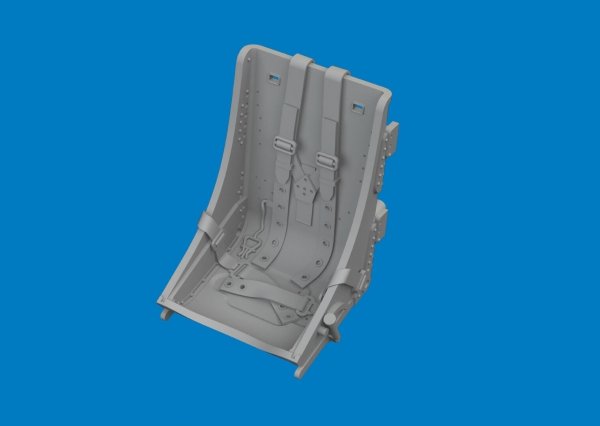 Eduard 6481065 P-40 seat w/ integral belts Type 2 PRINT Eduard 1/48
