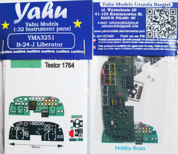 Yahu YMA3251 B-24 J Liberator for Hobby Boss