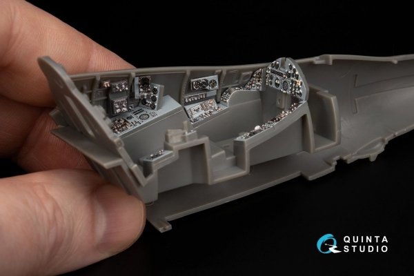 Quinta Studio QD48368 Buccaneer S.2 early 3D-Printed &amp; coloured Interior on decal paper (Airfix) 1/48