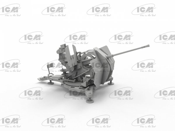 ICM 35717 Flak 38 WWII German AA Gun 1/35