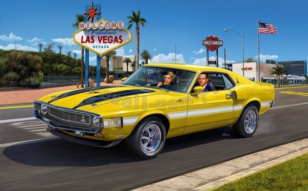 Revell 07729 Shelby Mustang GT500 '70 1/25