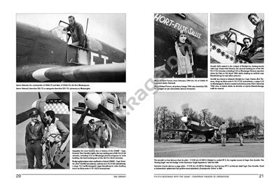 Kagero 19011 P-51/F-6 Mustangs with the USAAF – European Theater of Operations EN/PL