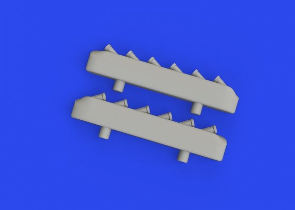 Eduard 672359 P-51D exhaust stacks w/ fairing PRINT EDUARD 1/72