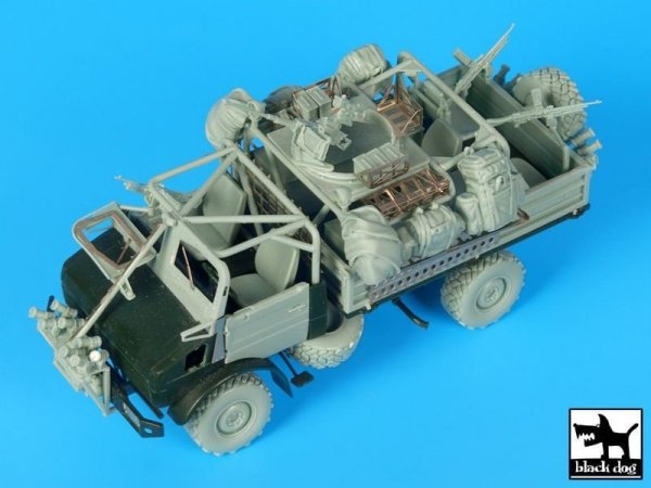 Black Dog T35182 Unimog Belgian special forces accessories set 1/35