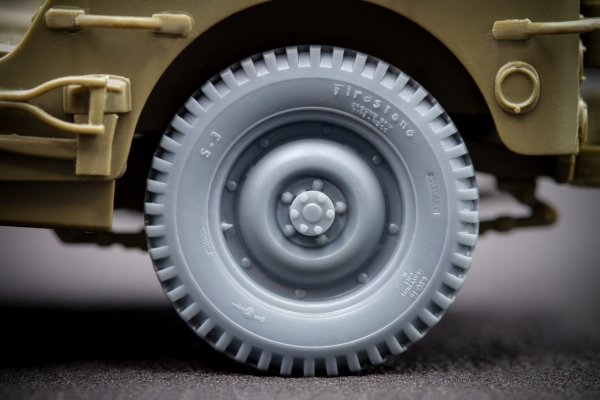 ScaleX WW 35001 U.S WILLYSMB Ordinary wheel set (Universal) 1/35