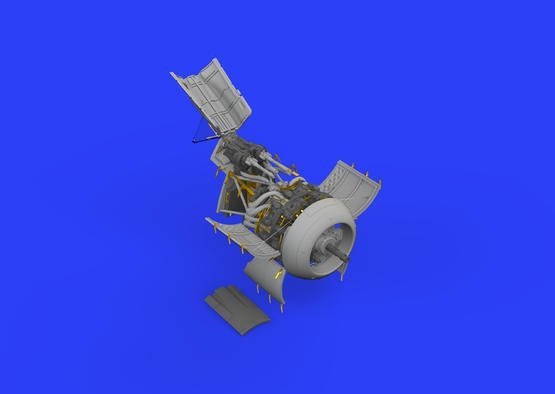 Eduard 648440 Fw 190A-8/ R2 engine &amp; fuselage guns 1/48 EDUARD