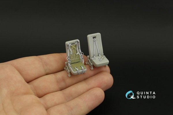Quinta Studio QD35065 Mi-8MT 3D-Printed &amp; coloured Interior on decal paper (Trumpeter) 1/35