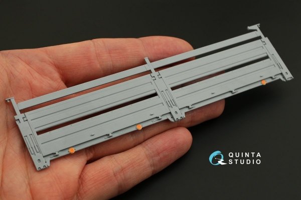 Quinta Studio QD35003 KAMAZ 5350 Mustang Family 3D-Printed &amp; coloured Interior on decal paper (for Zvezda kits) 1/35