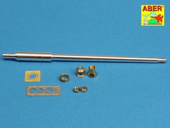 Aber 35L-102 Barrel for German 8,8cm Kw.K 43 (L/71) gun used on Tiger B Serien-Turm and Jagdpanther Late (1:35)