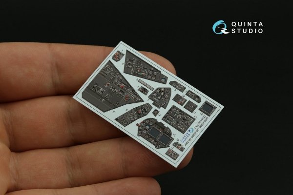 Quinta Studio QD48295 Mi-35M 3D-Printed &amp; coloured Interior on decal paper (Zvezda) 1/48